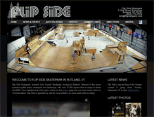 Tablet Screenshot of flipsidepark.com